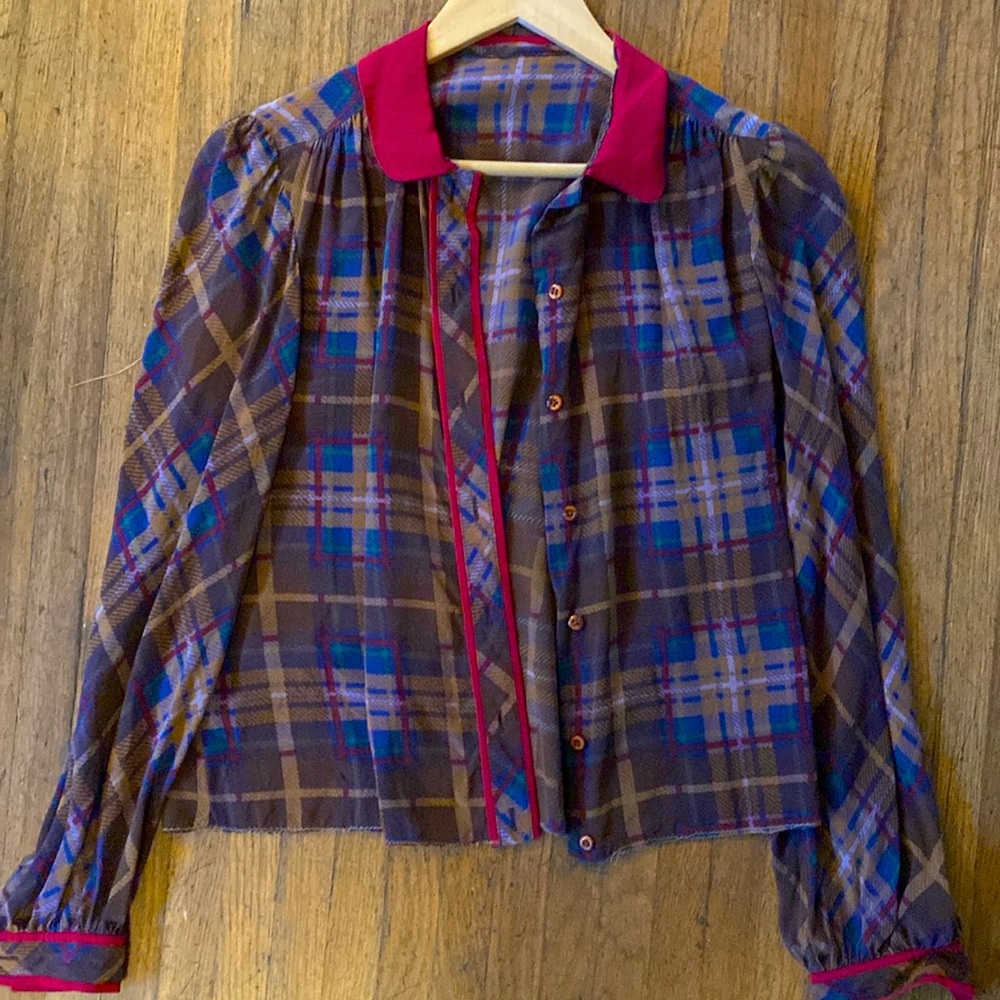 Vintage silk blouse
